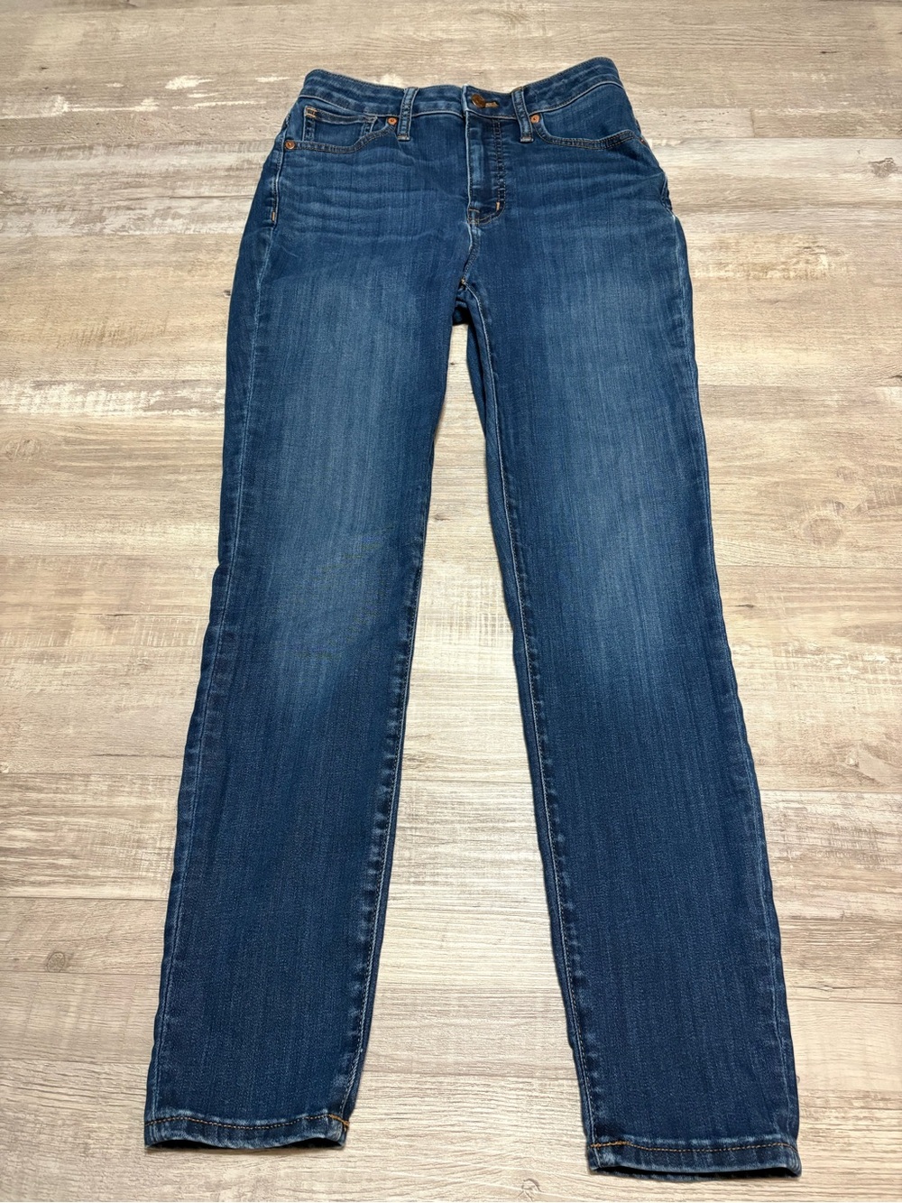 Madewell Women's Straight-Leg Jeans in Deep Blue Wash